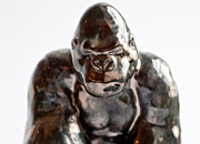 Gorilla Sculpture – Clay